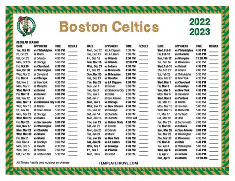 celtics game schedule